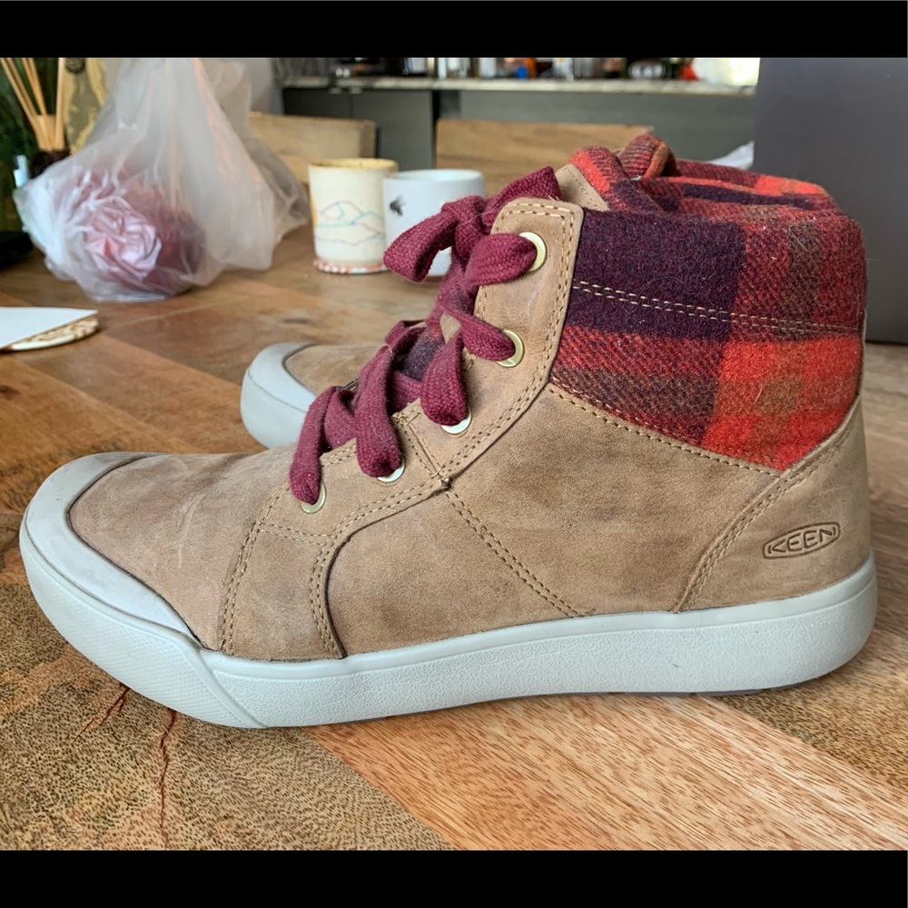 Keen Elena Mid Boots - Womens - Thrush/Plaid